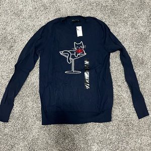 Banana Republic Cat Sweater. Dark blue. Size XS. Women’s. NWT